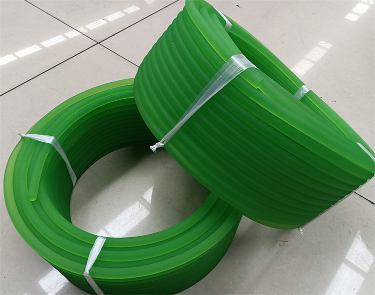 粗面10mm淡綠色圓帶